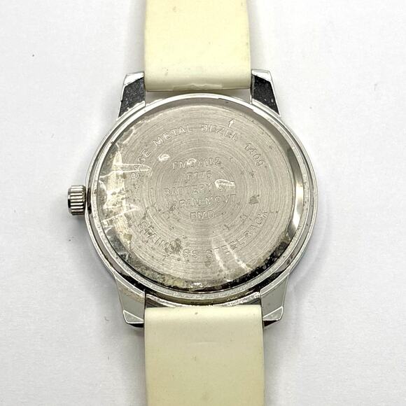 White Retro Men's Watch - Picture 5 of 5